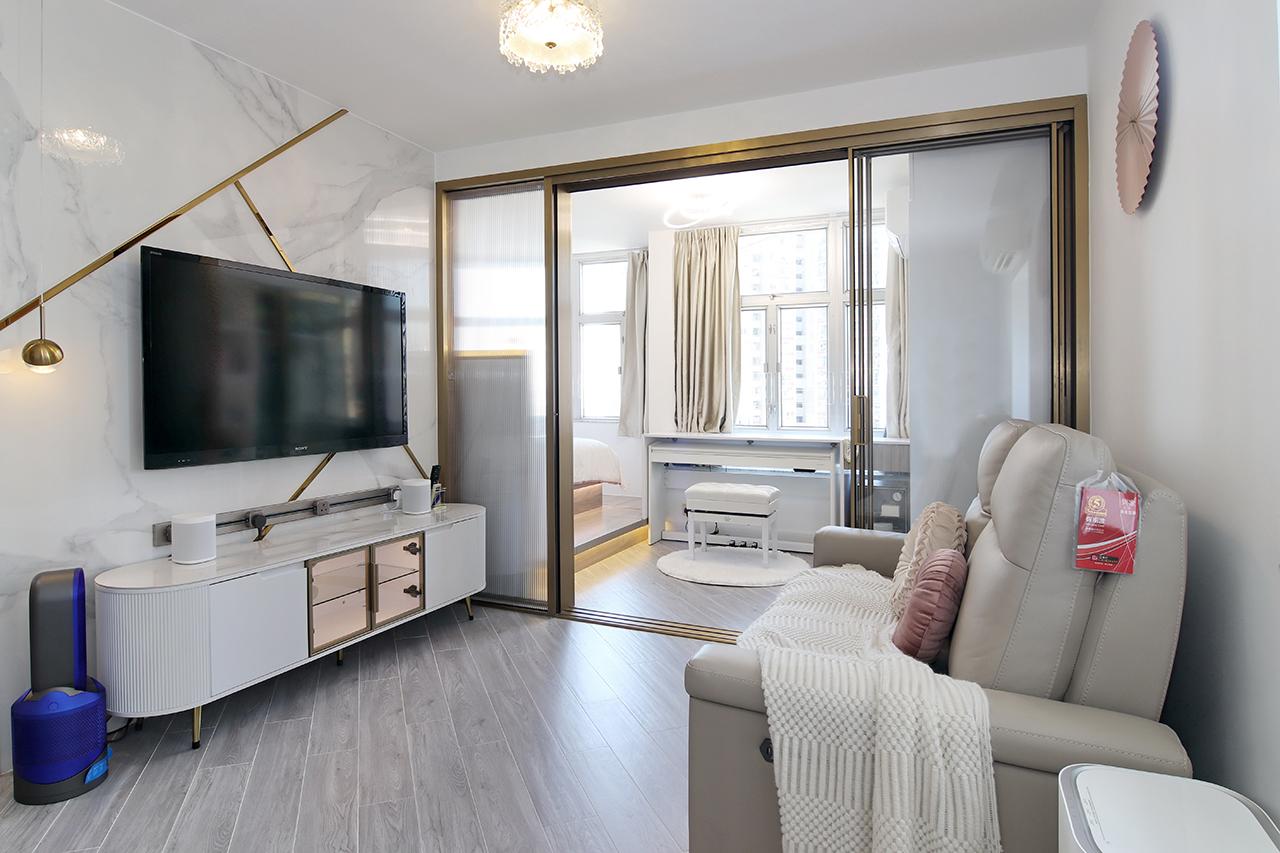 長虹玻璃比磨砂玻璃更具時尚感及高級感