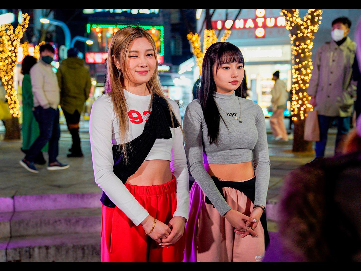 Day和Candy往韓國拍綜藝節目,被網民捕獲。(ig@yspd.art)