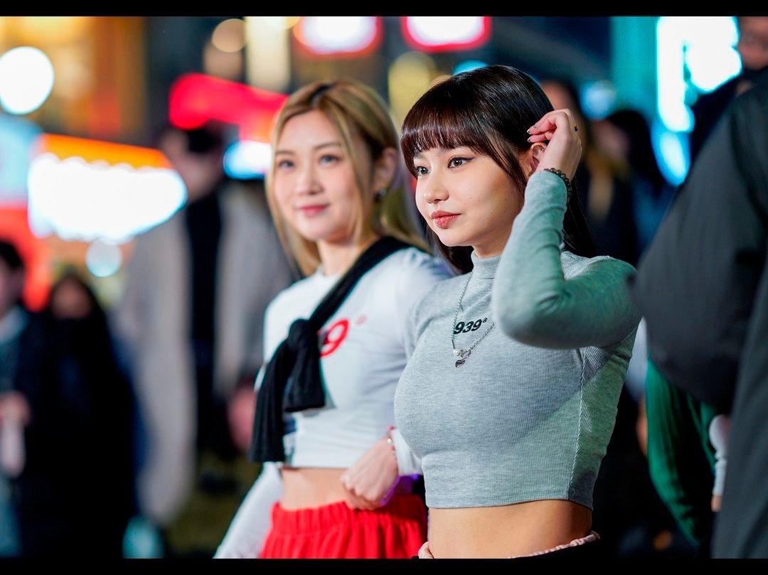 Day和Candy往韓國拍綜藝節目,被網民捕獲。(ig@yspd.art)