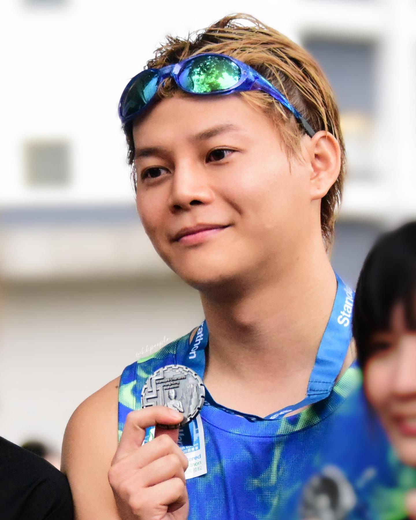 保錡在社交平台分享,首次為人生定目標,要在60分鐘內完成10公哩賽事,成功達標後,盼下次參加半馬。