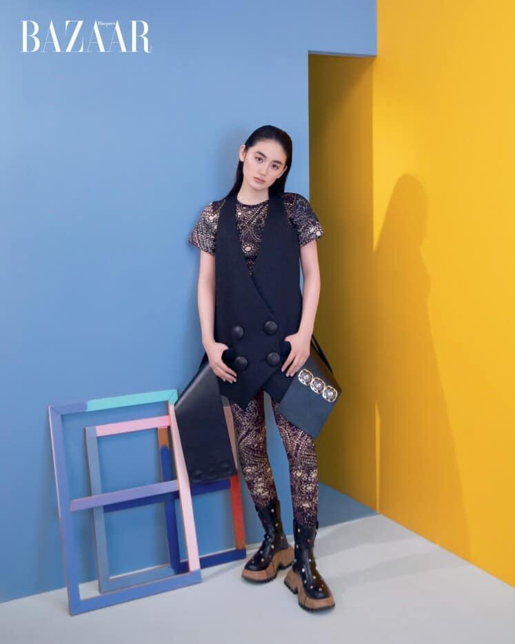 莉可子憑「寶礦力水特」廣告走紅,之後當上少女時尚雜誌《Seventeen》模特兒。