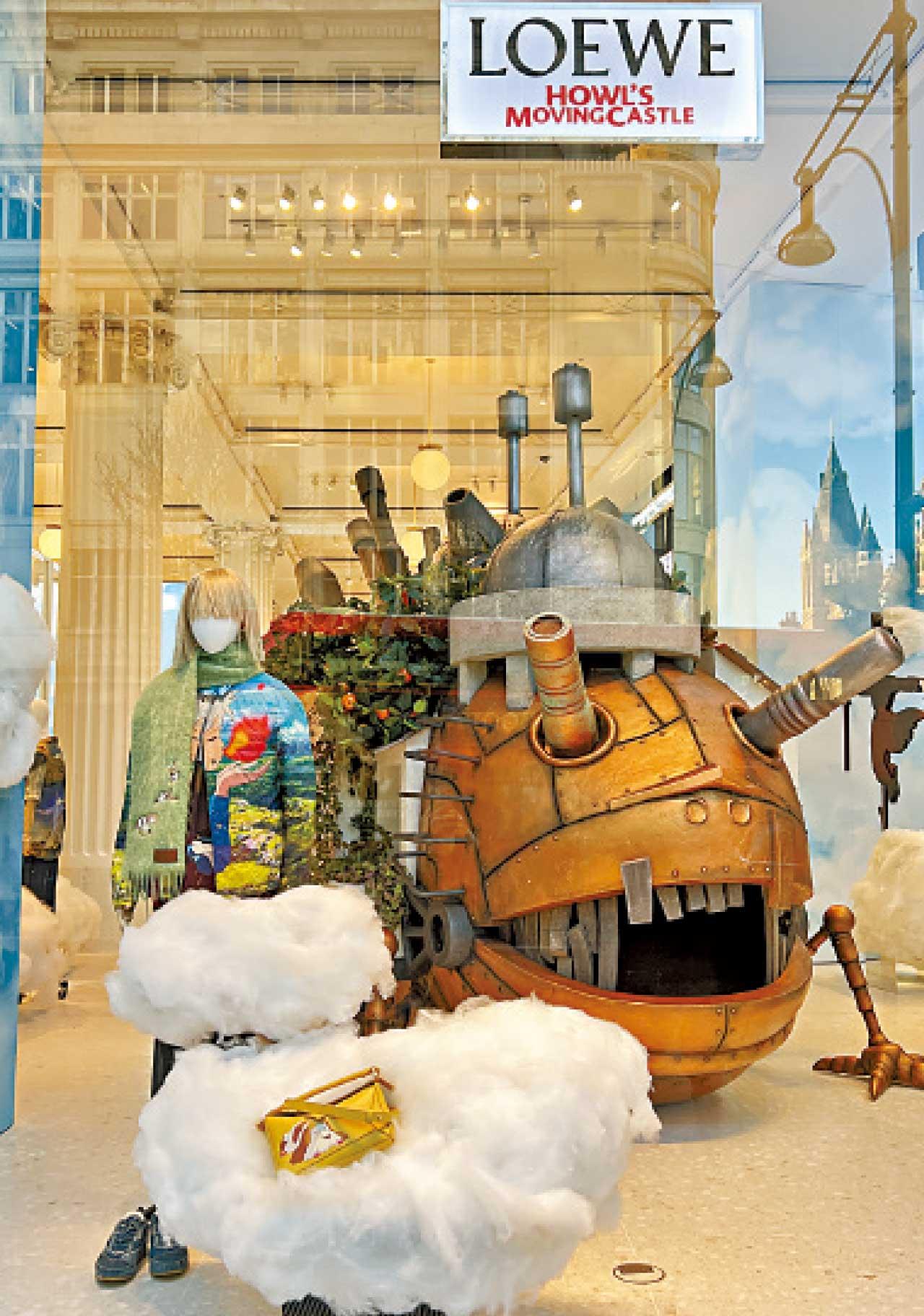 LOEWE 哈爾移動城堡Pop-up店