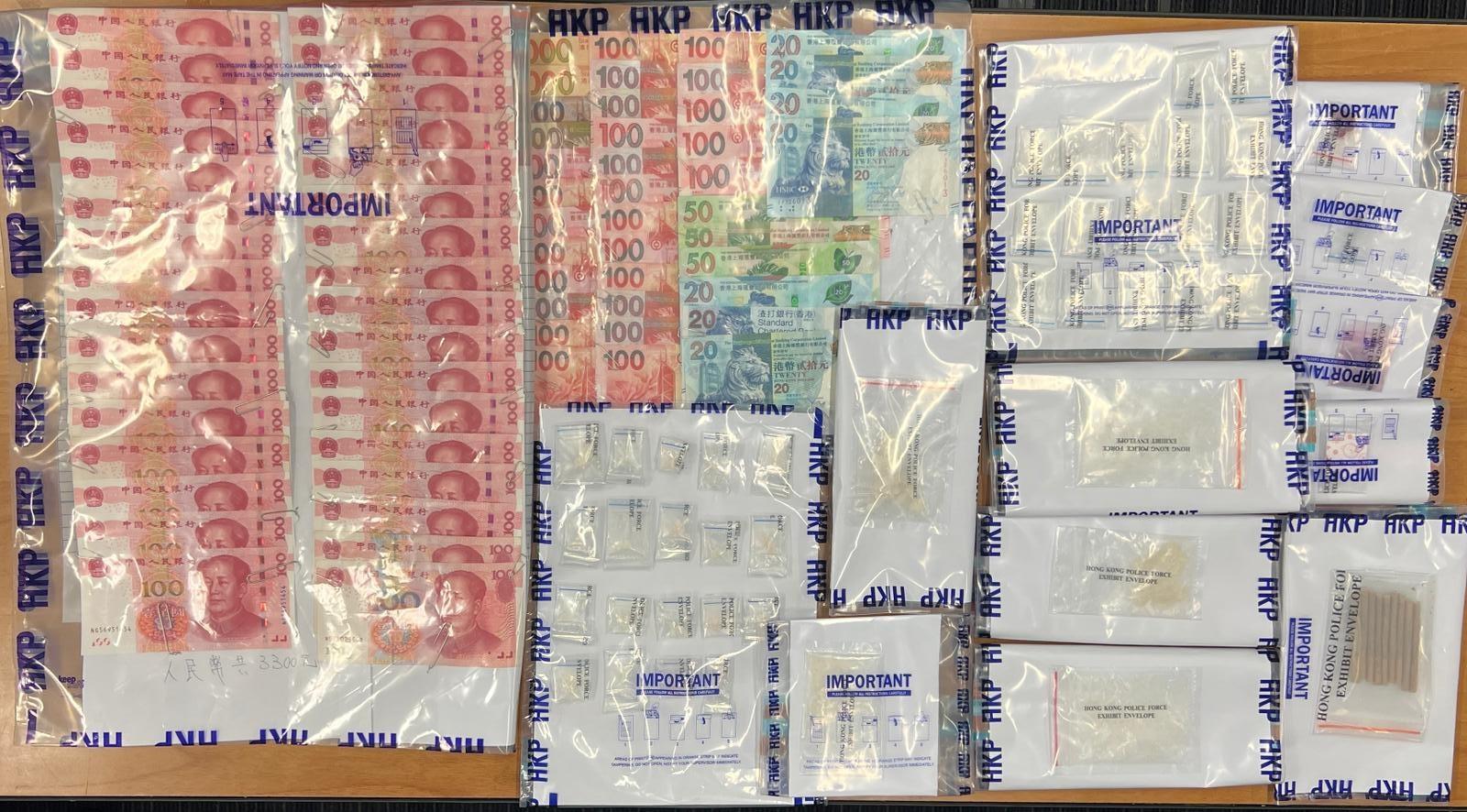 警突擊搜查窩打老道一單位檢市值7.4萬毒品拘一女