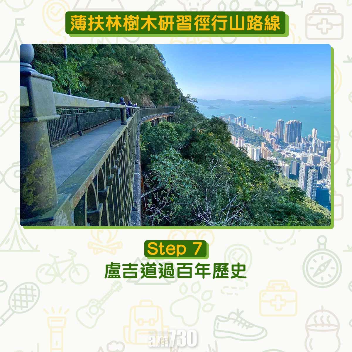 薄扶林樹木研習徑 繞太平山一圈180度賞維港