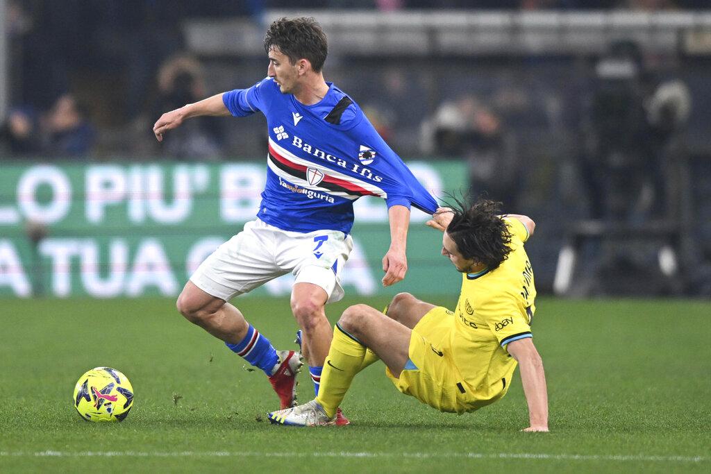 意甲|國際米蘭狂轟25腳無功而還 0:0賽和森多利亞 落後榜首拿玻里15分 (美聯社)