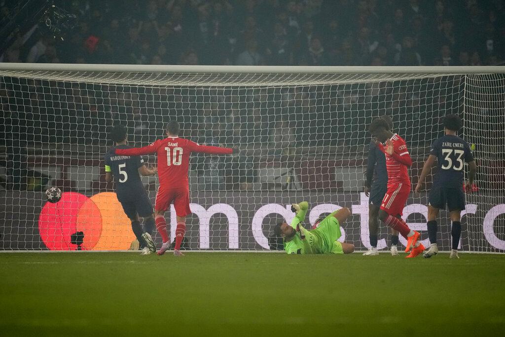 高文的入球,為拜仁取得領先。(路透社)