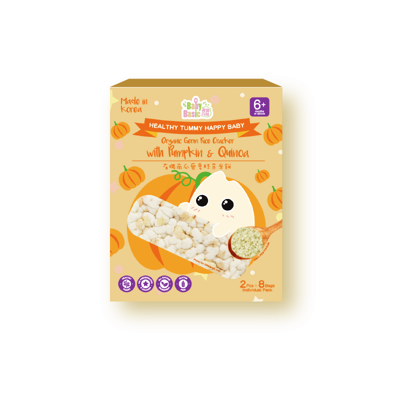 寶寶百味 有機胚芽米餅 (南瓜藜麥/草莓紫米/野菜)│原價:$78/件 特價:$124.9/2件