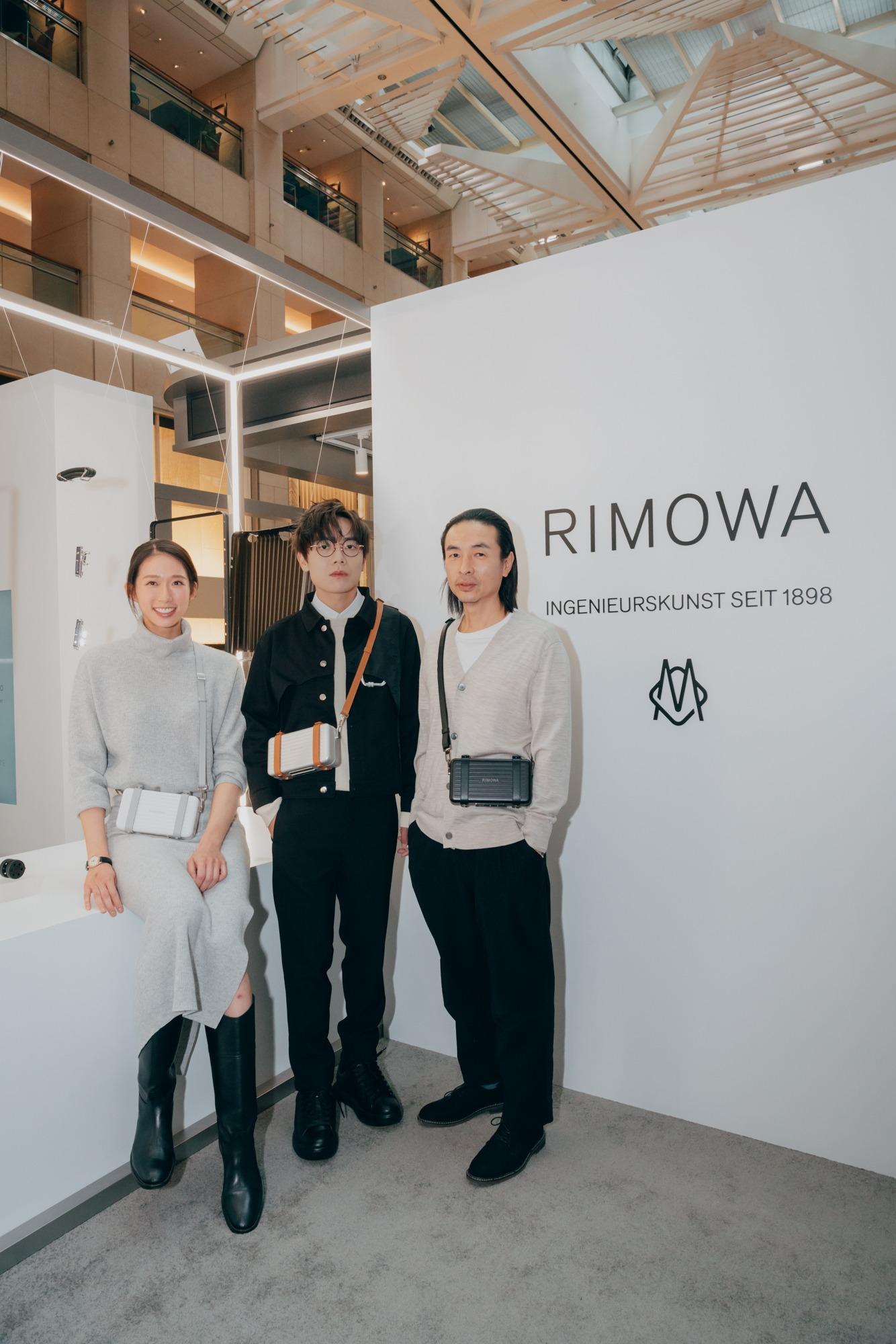 林家謙、劍擊運動員江旻憓、導演及美術指導文念中。