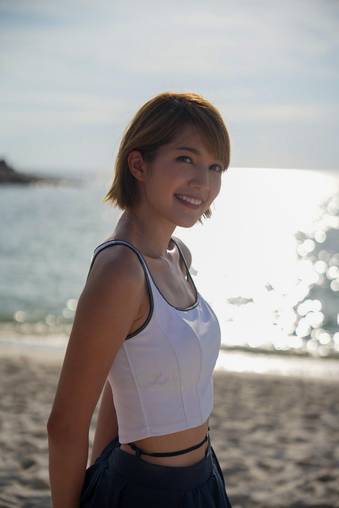 蘇皓兒為拍《單車踩爆日本》日間被太陽曬住踩單車,夜晚加操跑街