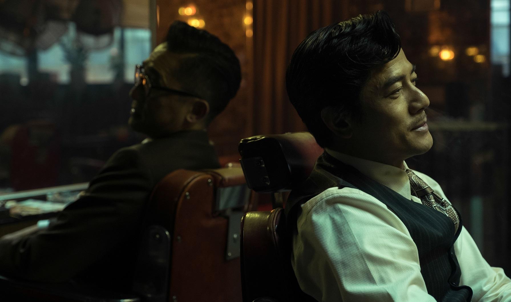 兩大影帝梁朝偉和郭富城在《風再起時》大鬥演技。(劇照)