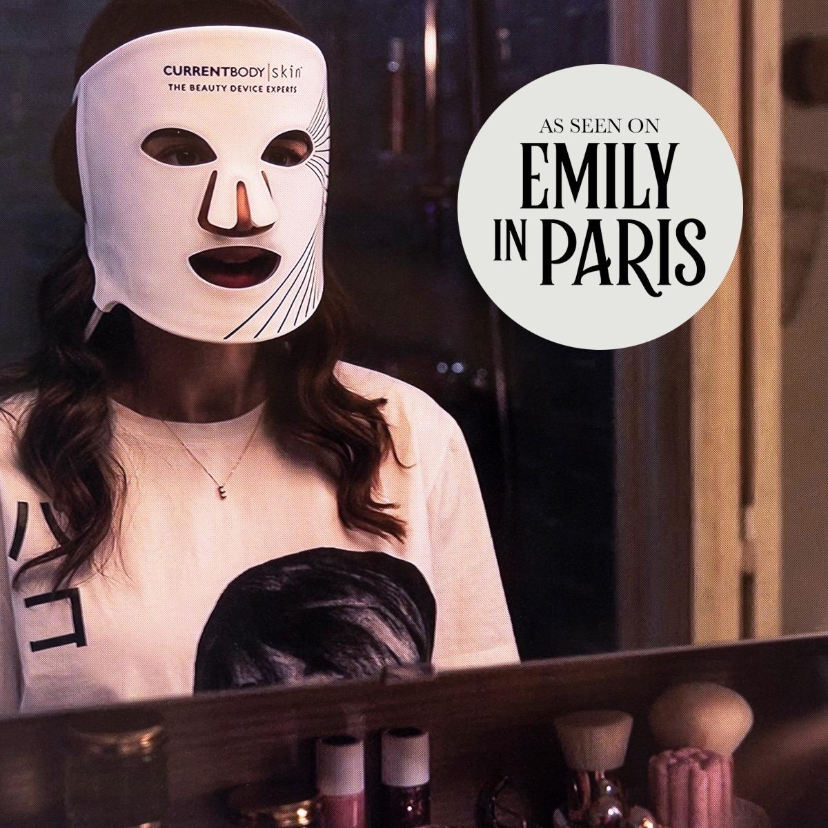 CurrentBody Skin LED光療面膜儀早前於Netflix劇集《Emily in Paris》第三季中出現。
