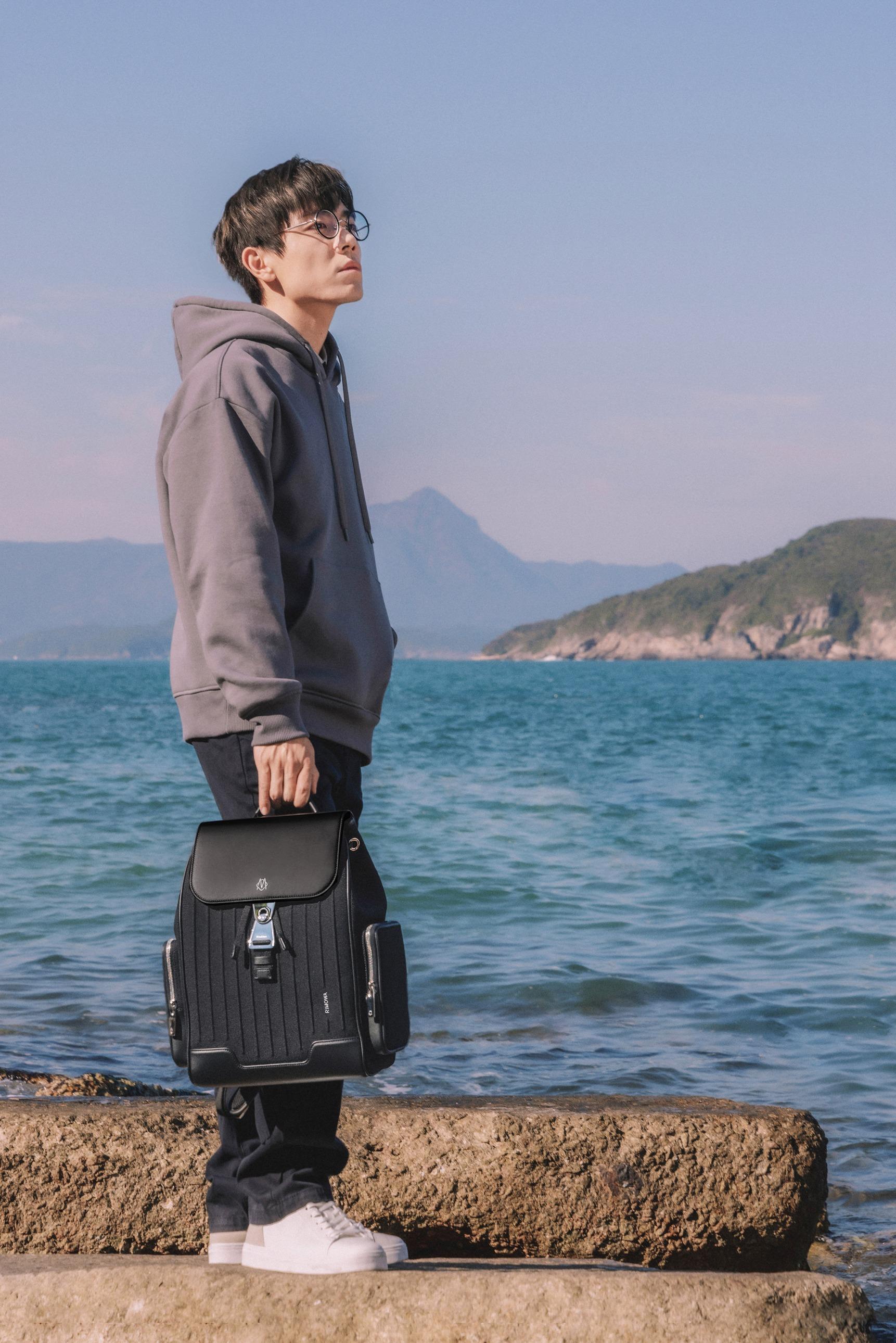 林家謙為RIMOWA拍攝企劃影片。