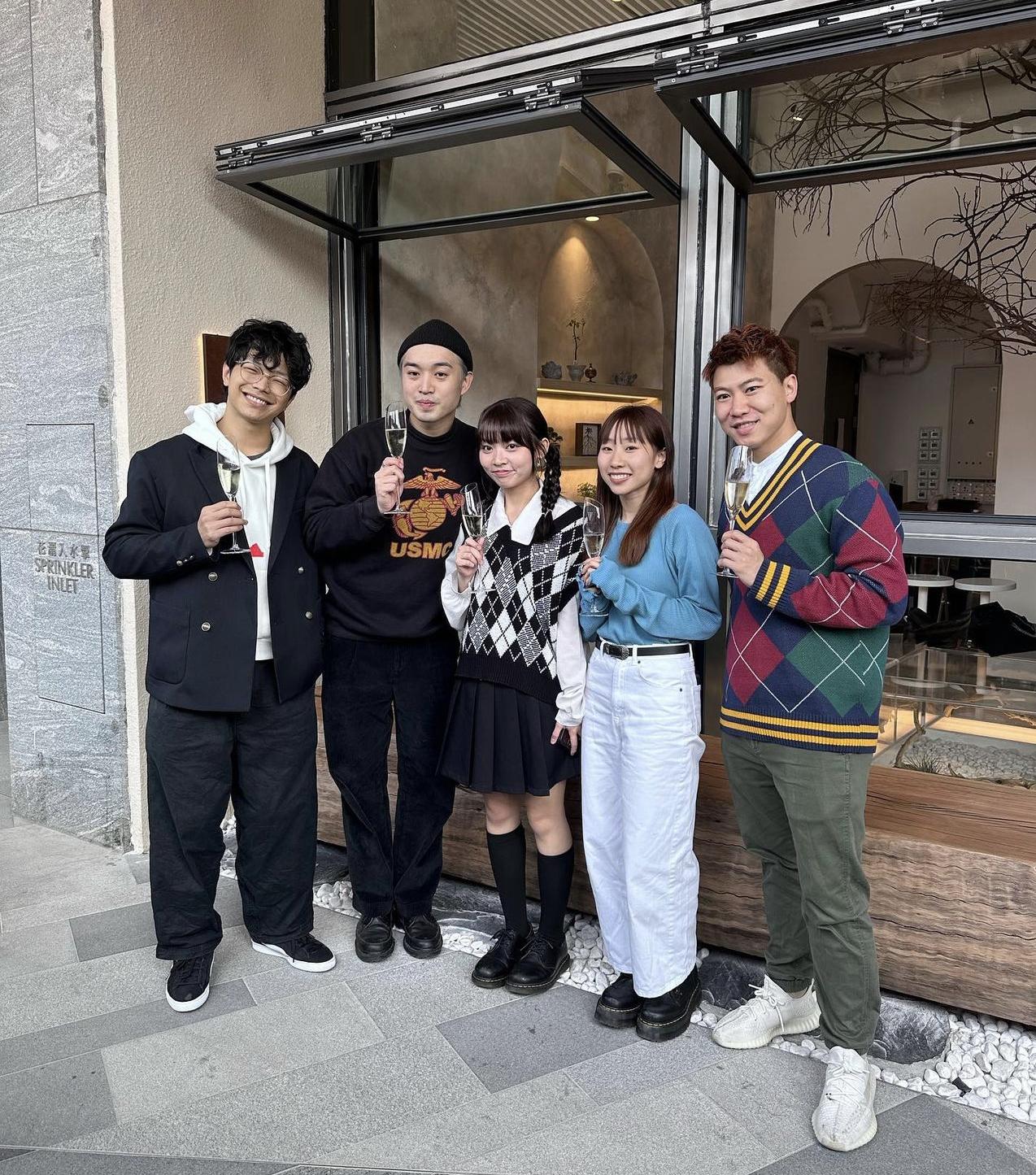 小薯茄成員也有到賀。(程人富IG)