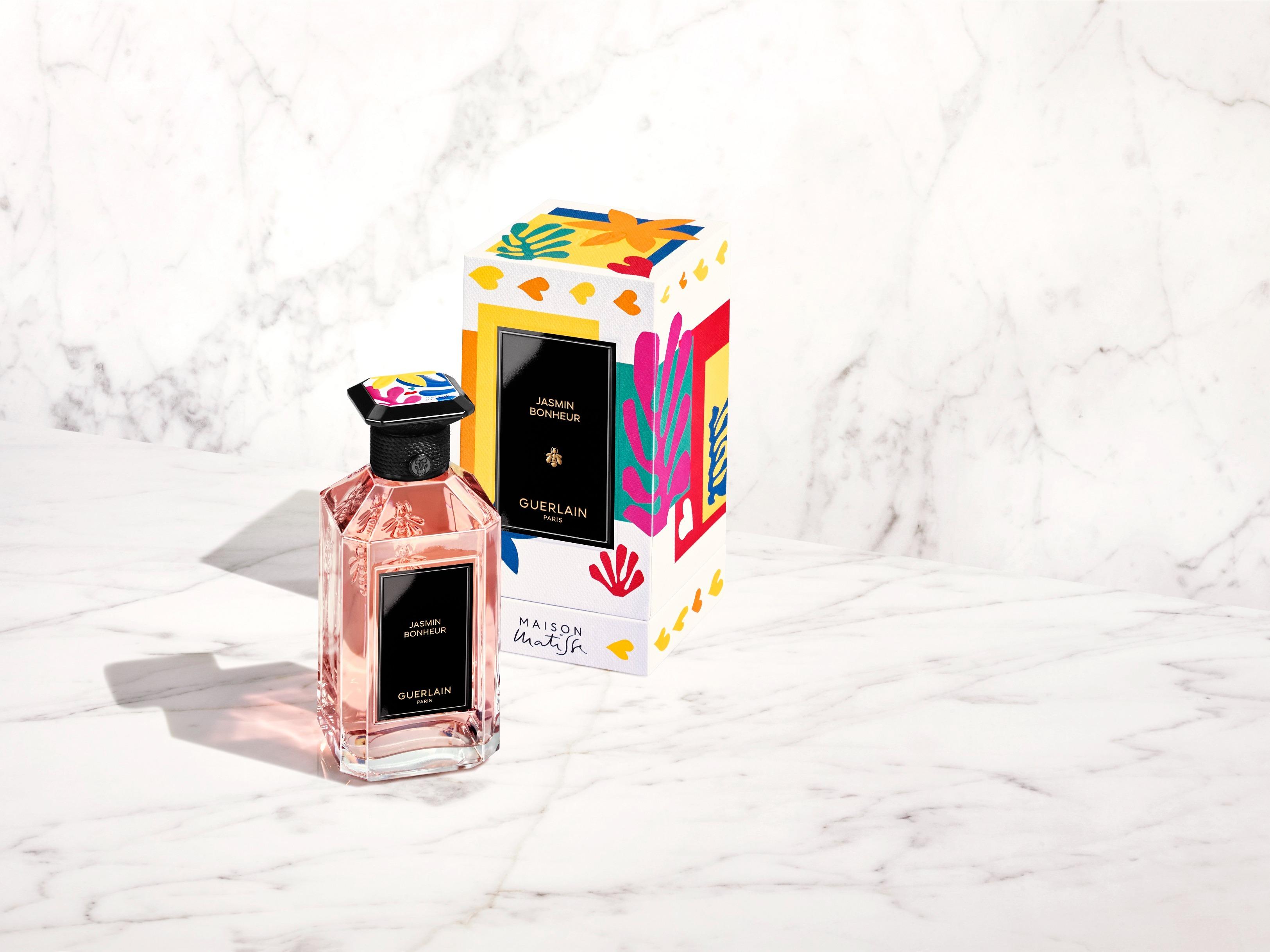 情人節香水推介|Guerlain Maison Matisse聯乘版藝術沙龍濃香氛JASMIN BONHEUR 茉莉歡沁(濃香氛)$5,340/200ml