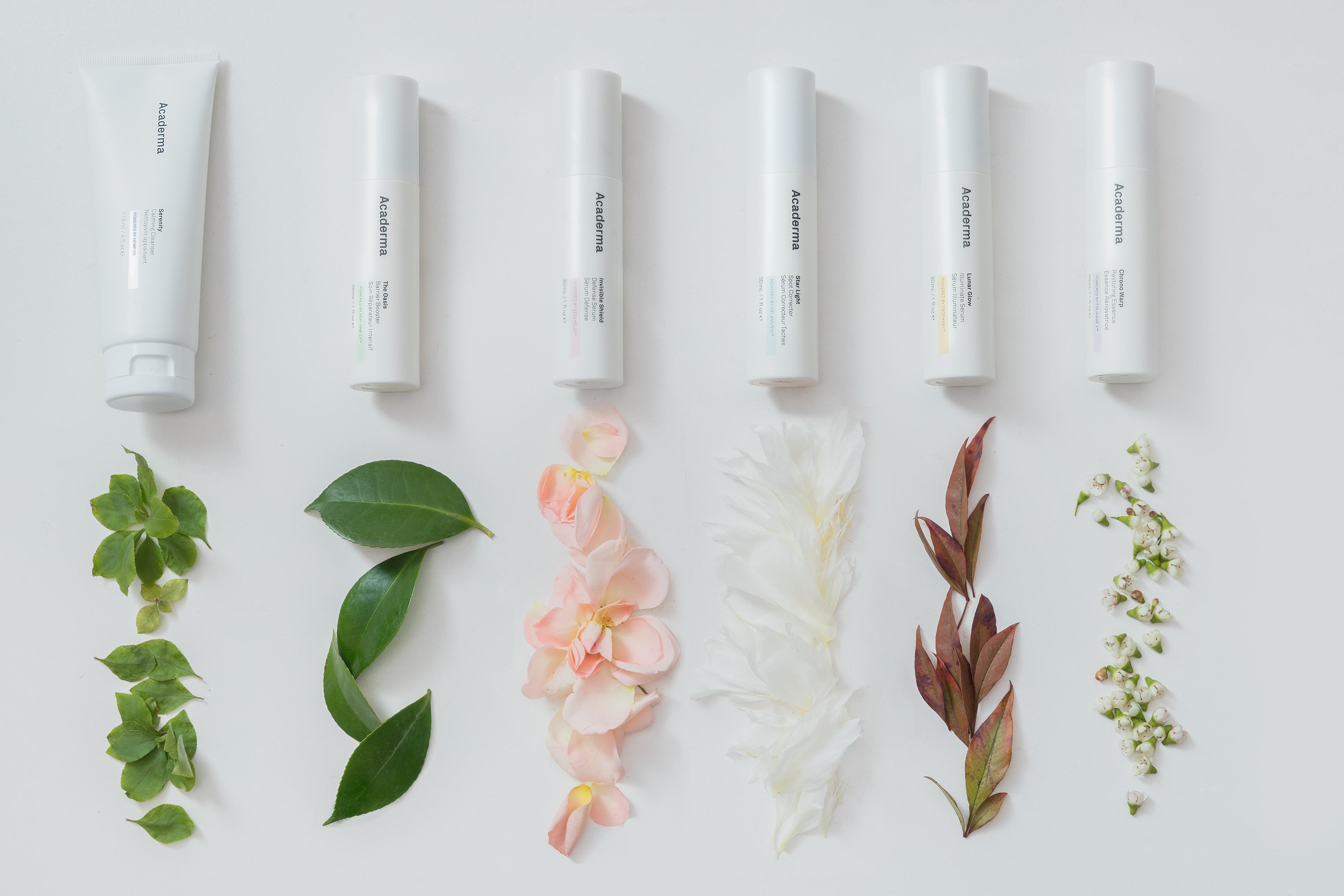 Acaderma推出多款精華。