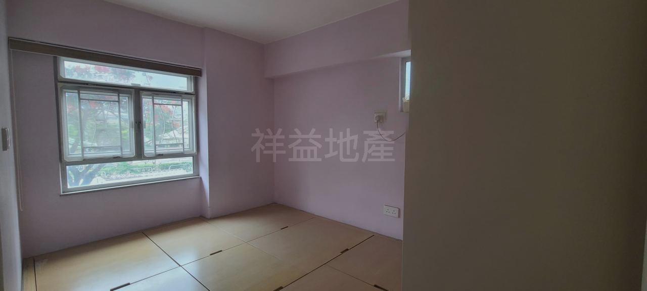 單位位於低層,但景觀以內園為主,清靜開揚。(代理提供)