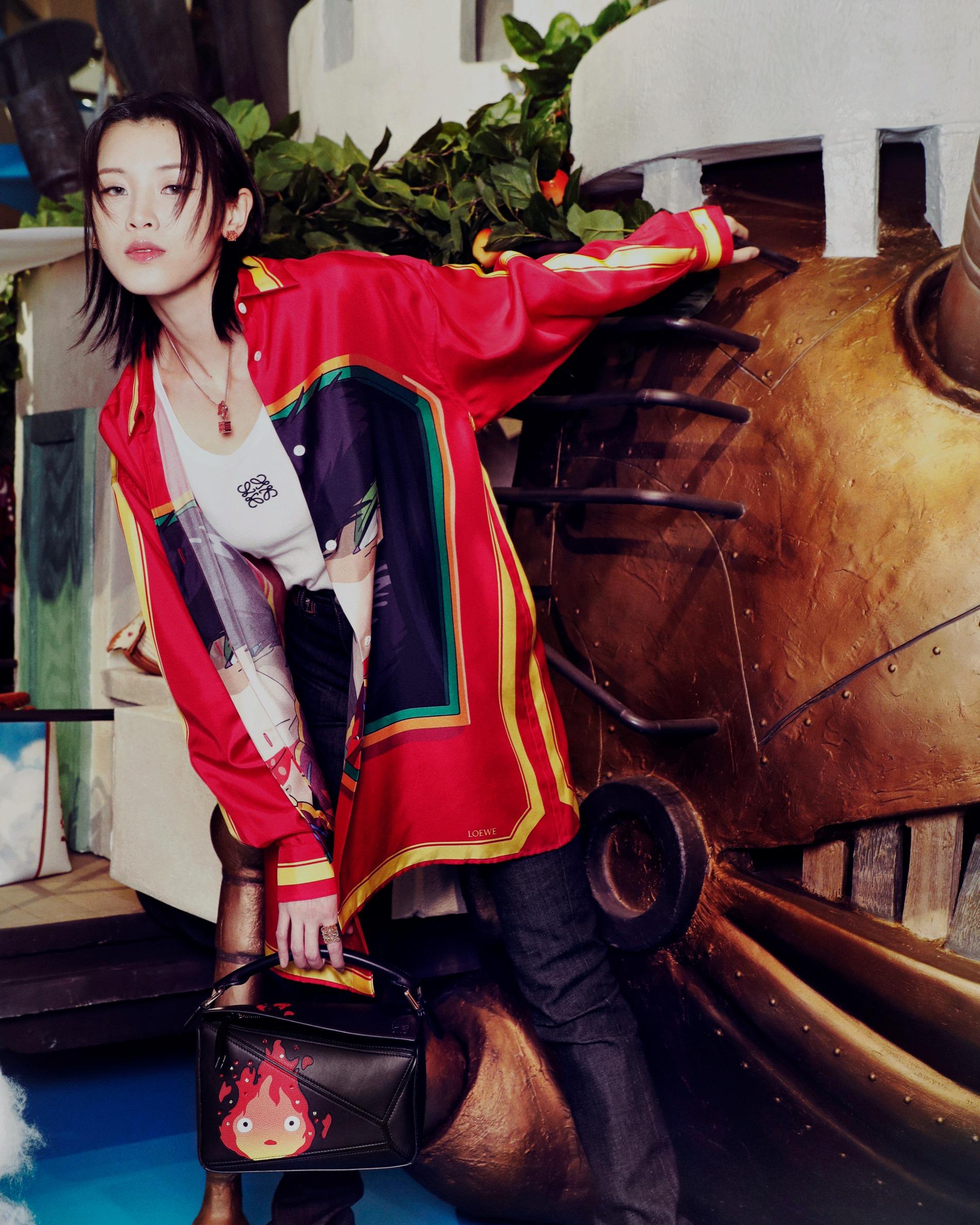 陳蕾出席LOEWE x《哈爾移動城堡》期間限定店開幕。