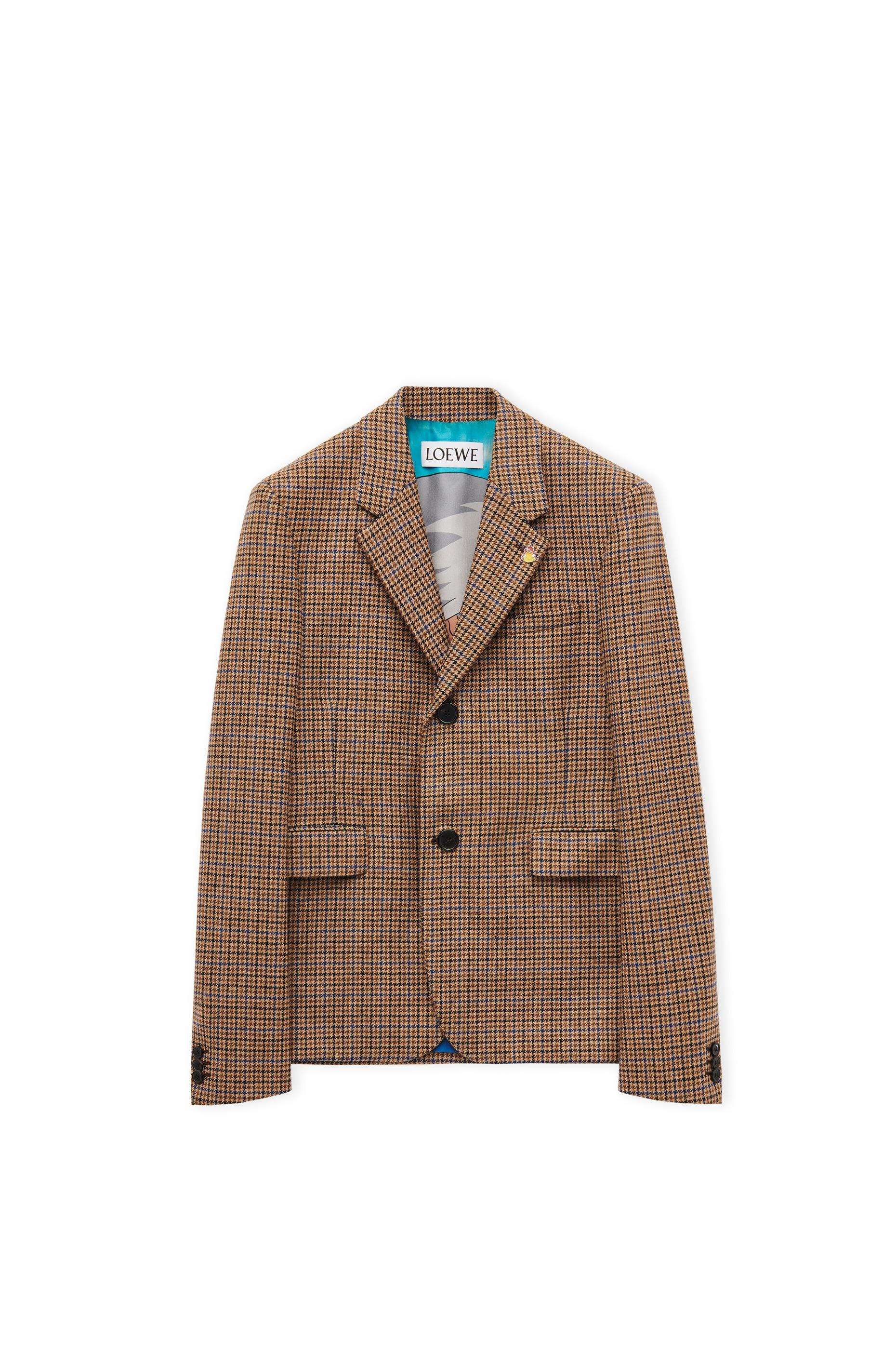 呢絨西裝外套襯裡內藏著名場景