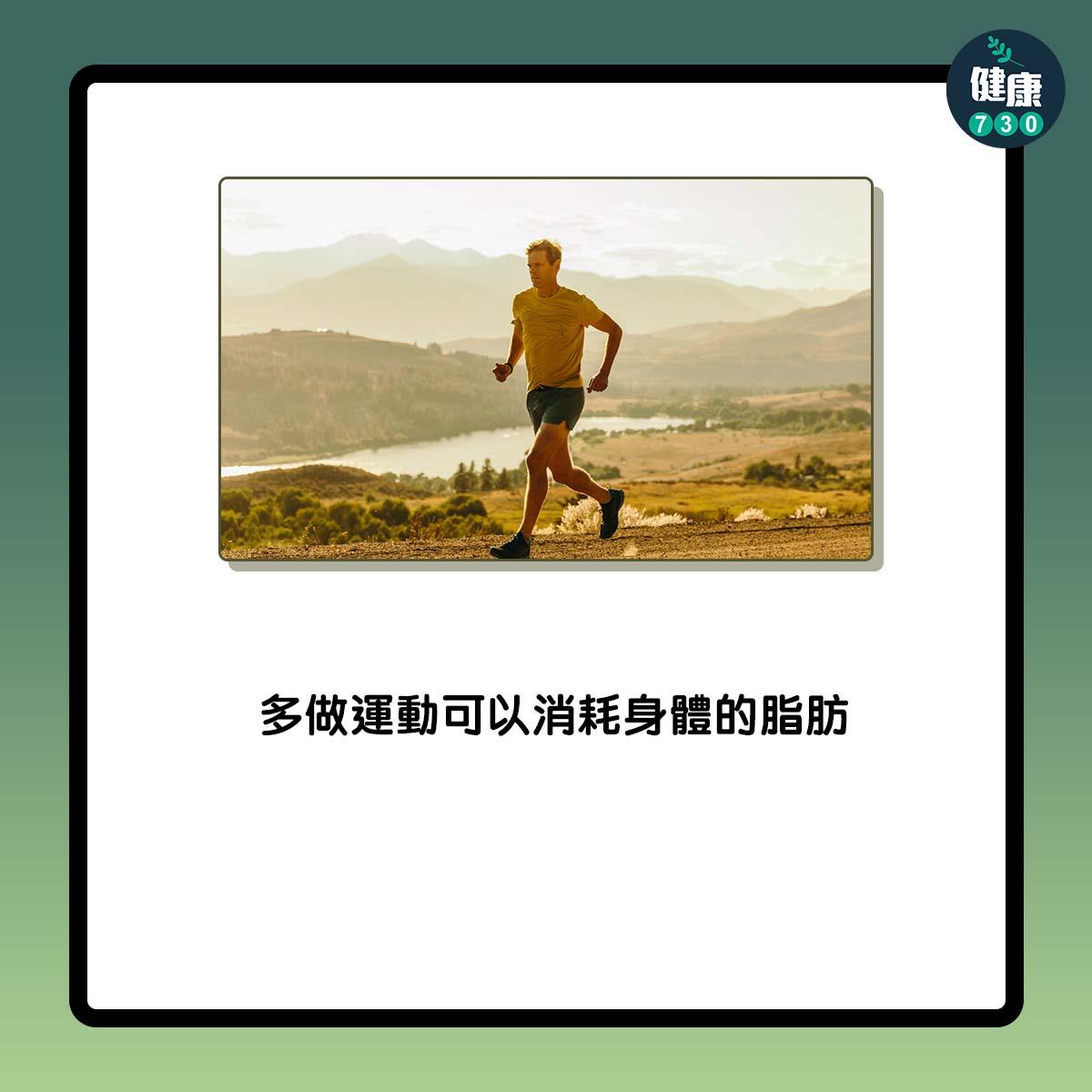 肝臟減肥保健康|多做運動可以消耗身體的脂肪
