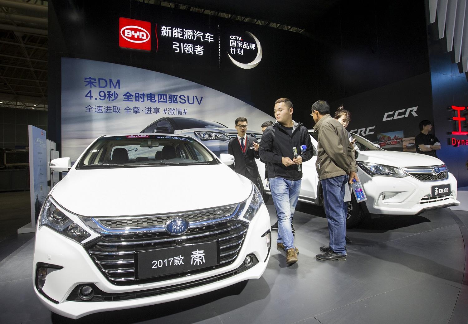 據報比亞迪首加入減價行列,年內推越野車品牌「F品牌」。(資料圖片)