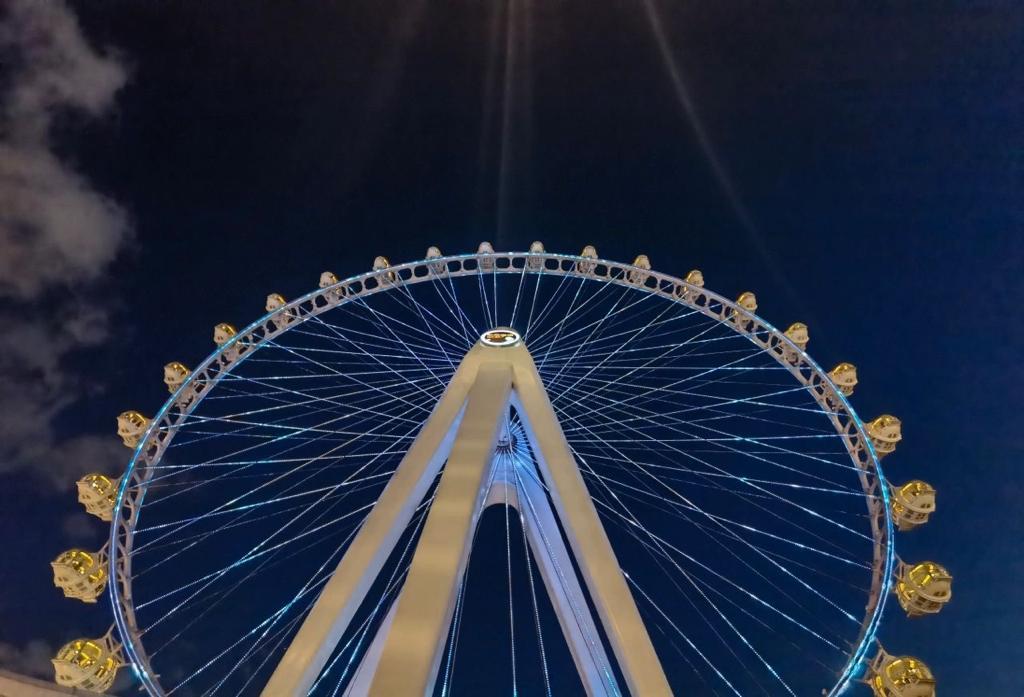 採用了世界首創的魚鰭狀異形大立架。(圖片來源: 小紅書)