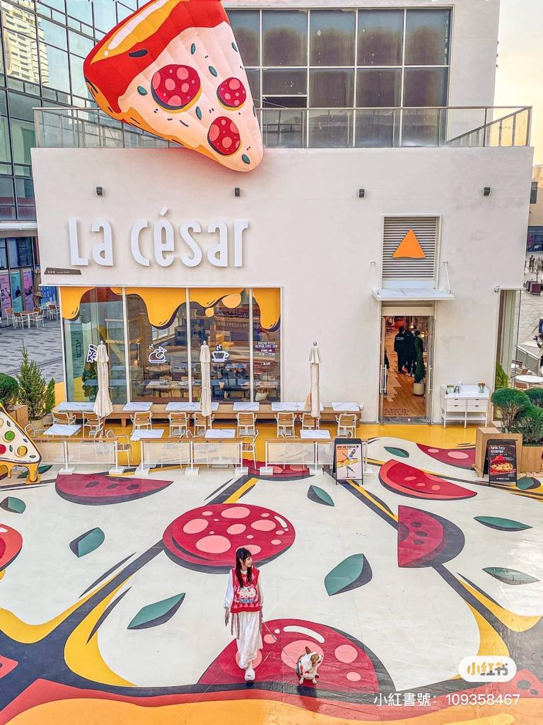 這間Pizz店同樣是熱門打卡位!