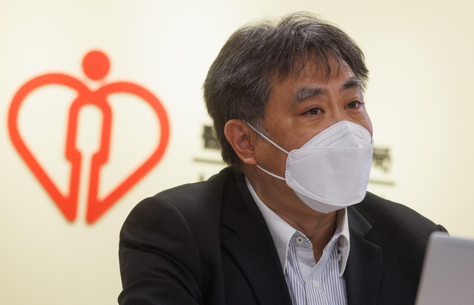 聯合醫院手術燈墮下 醫管局:同一品牌共23支有問題手術燈停用維修或更換 (蘇文傑攝)