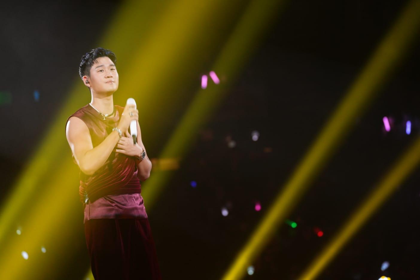 周興哲演唱會尾。(陳奕釗攝)