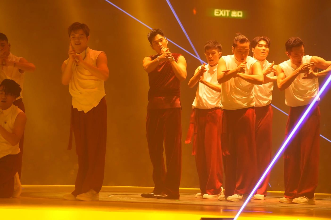 周興哲演唱會尾場。(陳奕釗攝)