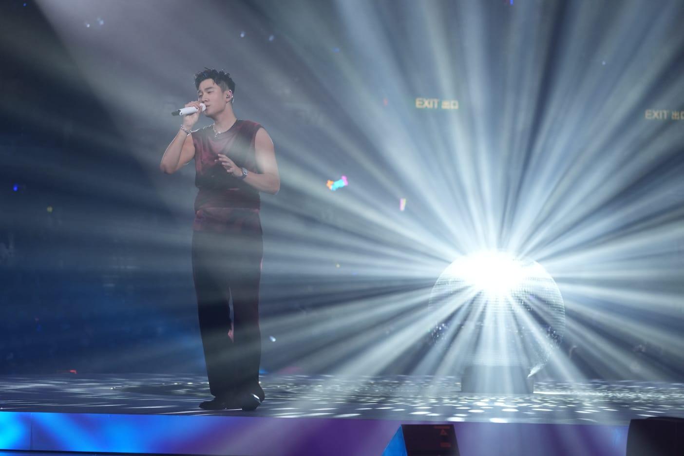 周興哲演唱會尾場。(陳奕釗攝)