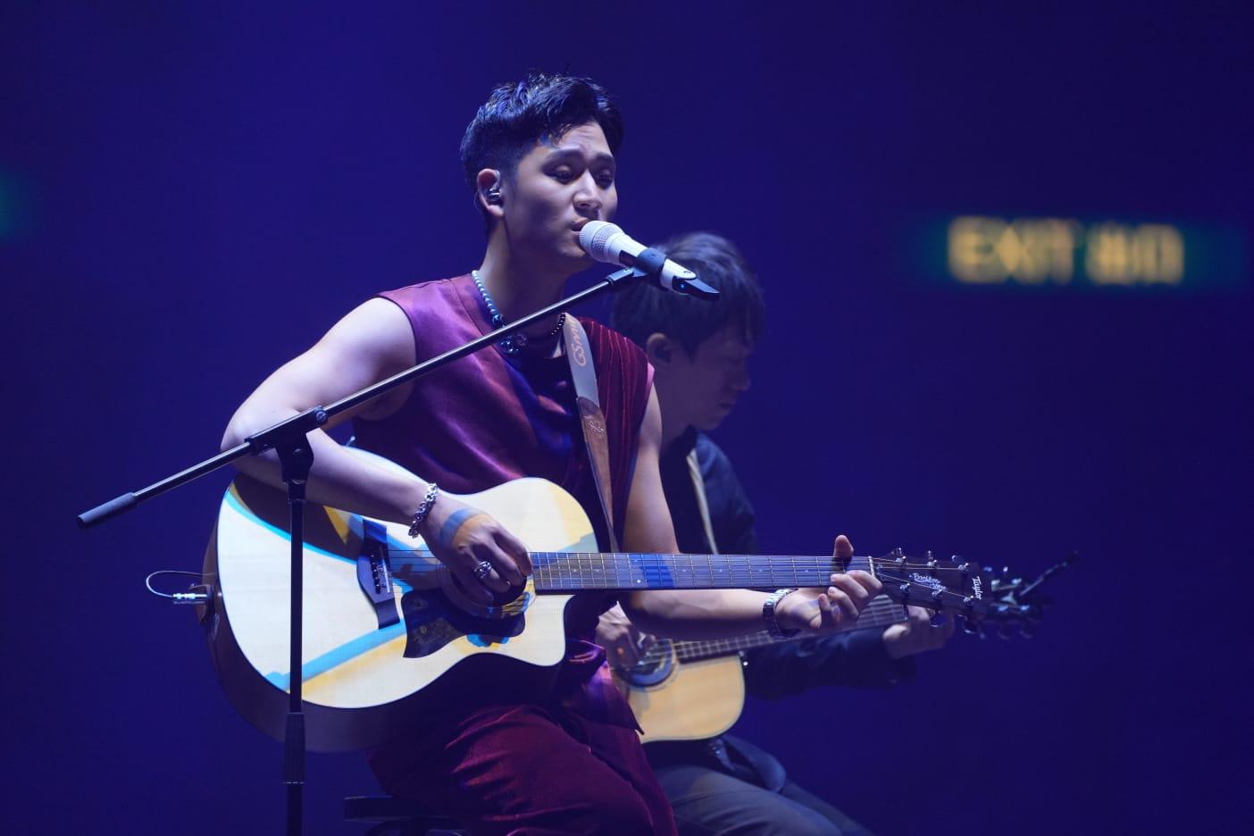 周興哲演唱會尾。(陳奕釗攝)