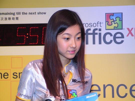 19歲陳自瑤Yoyo為微軟產品展銷做推廣大使