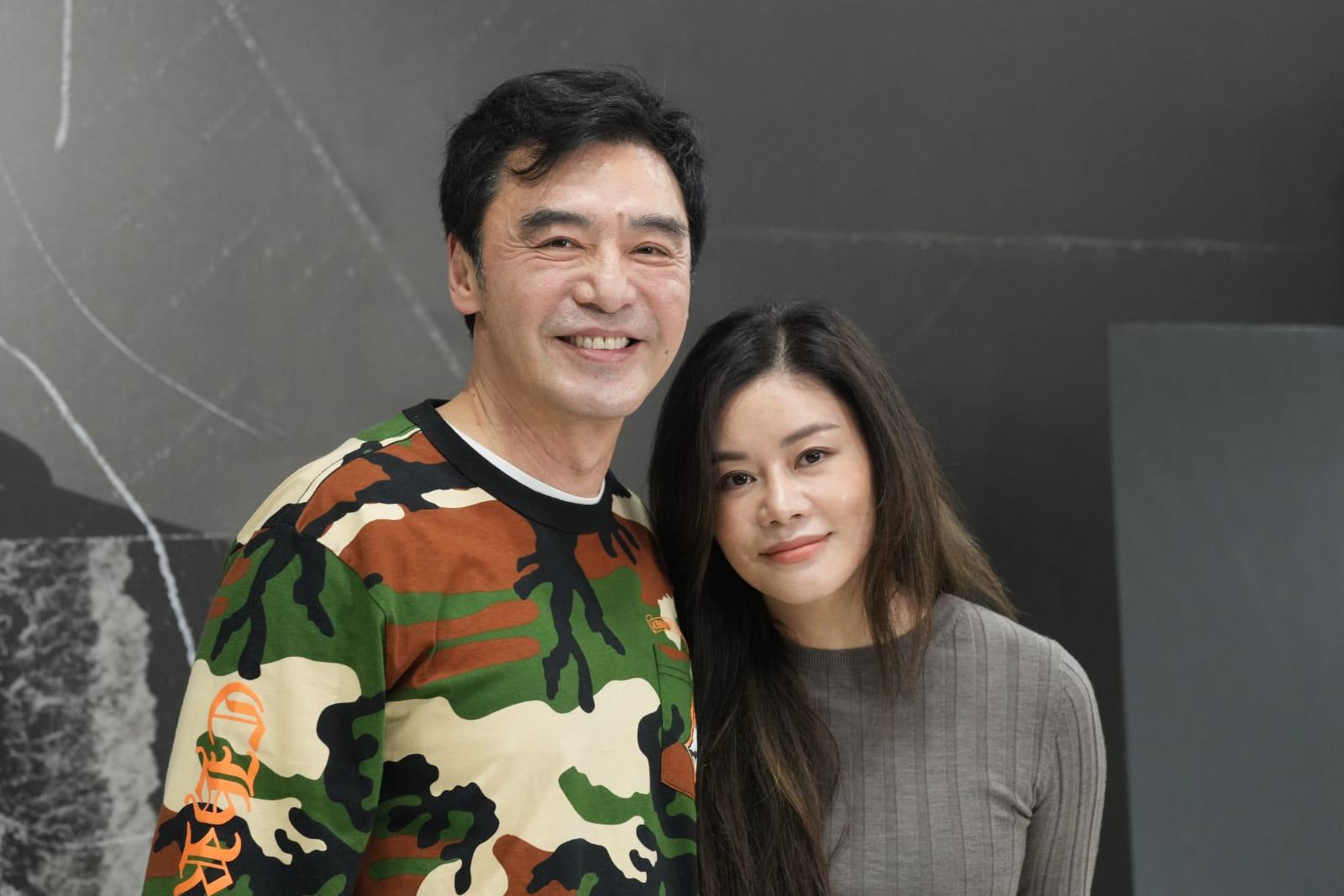 鍾鎮濤與范姜也支持周興哲。(陳奕釗攝)