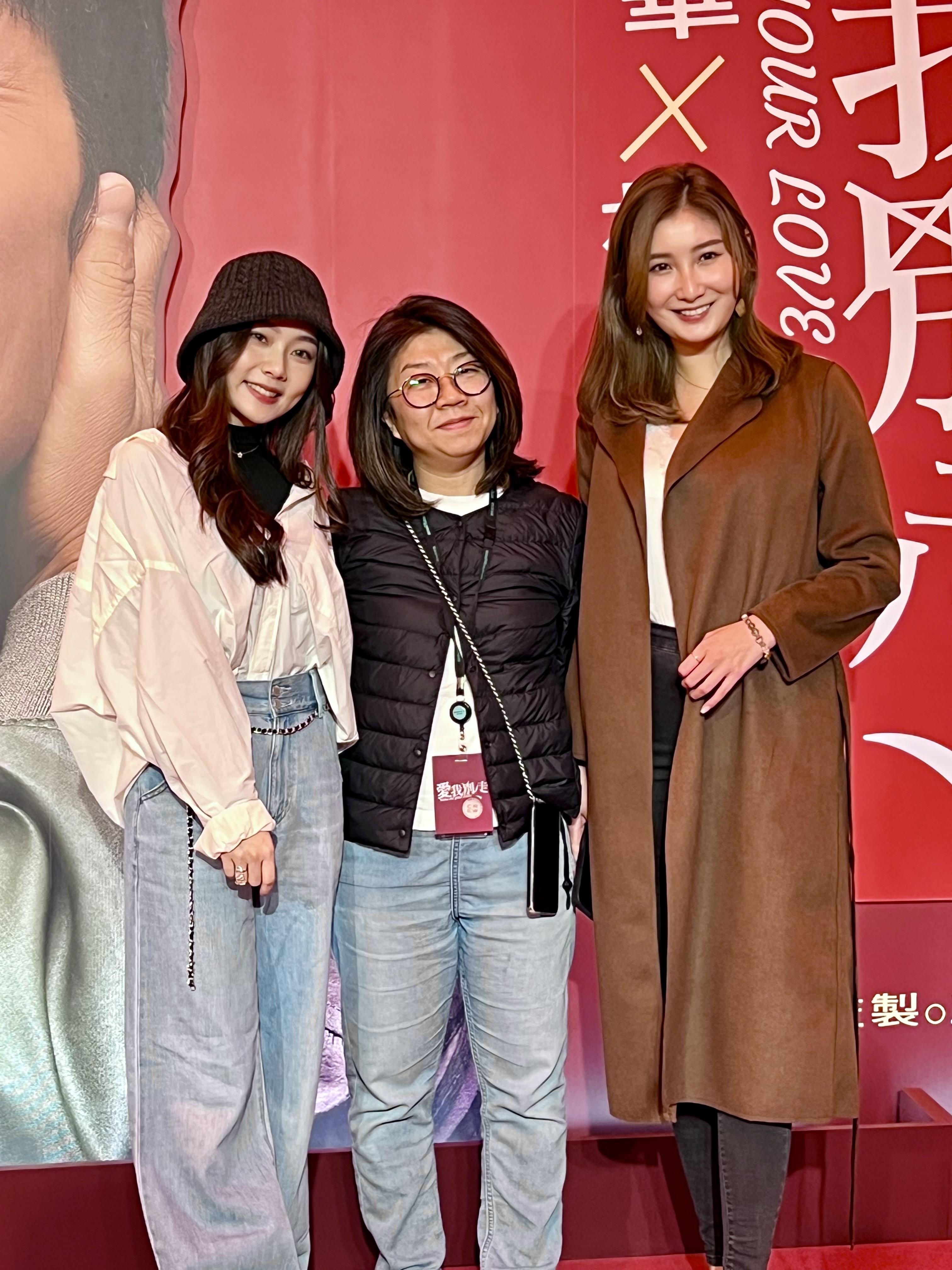 Yoyo葛綽瑤和沈殷亦有出席首席。