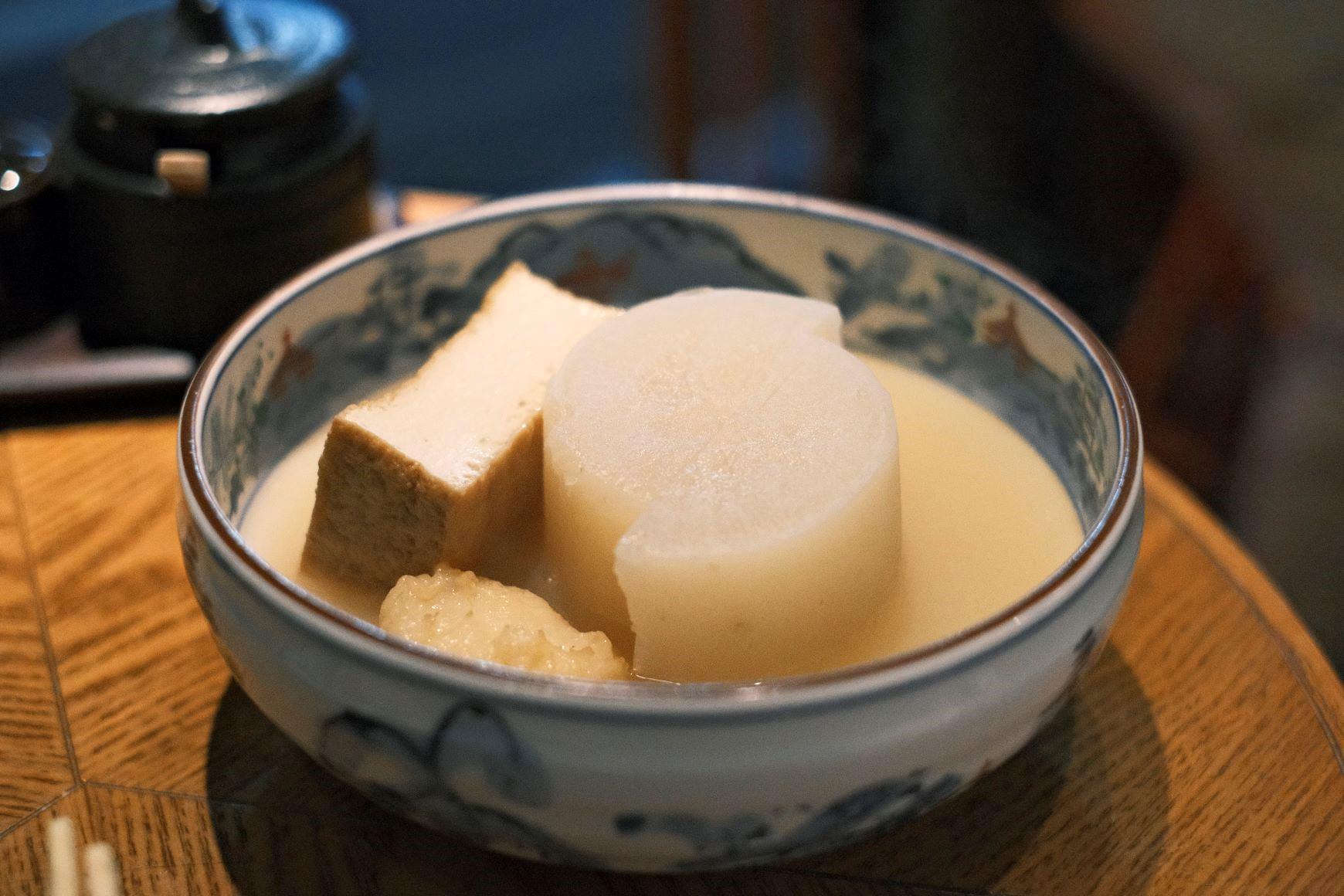 大根和厚揚豆腐