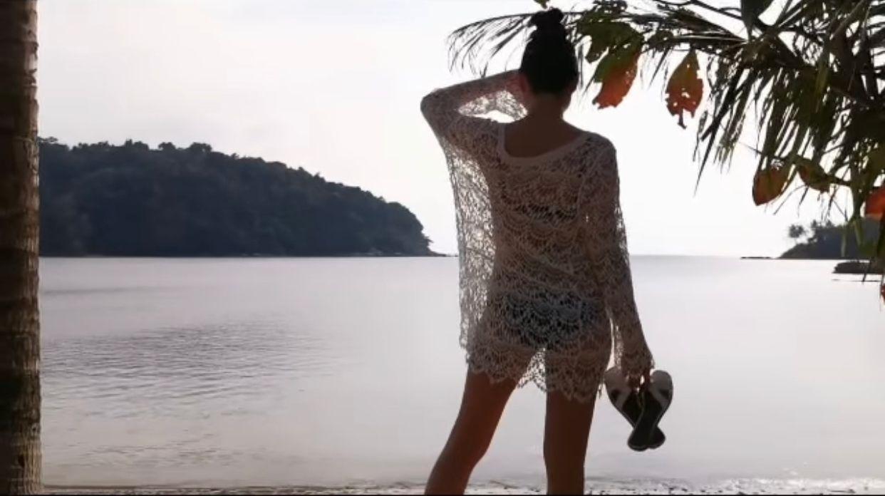 41歲陳茵媺分享由老公操刀的一鏡過影片。