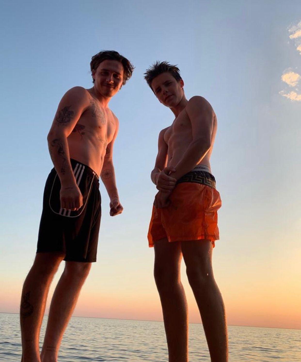 大佬Brooklyn都有貼兄弟合照賀壽星仔。