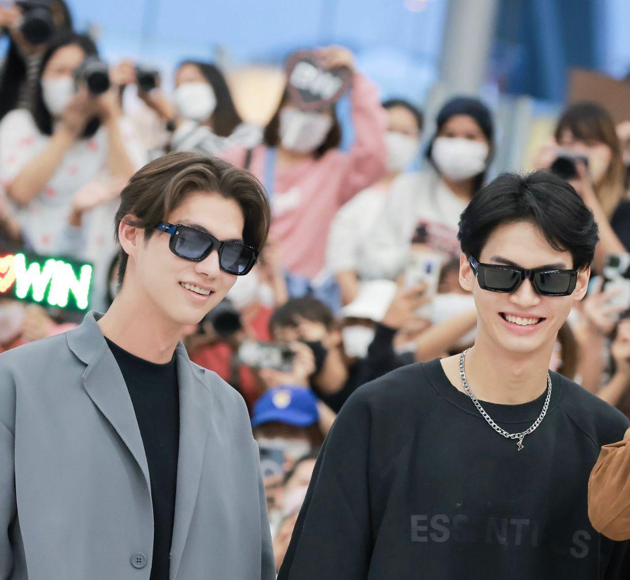 大熱BL劇《只因我們天生一對》主角Bright、Win亦首度襲港。