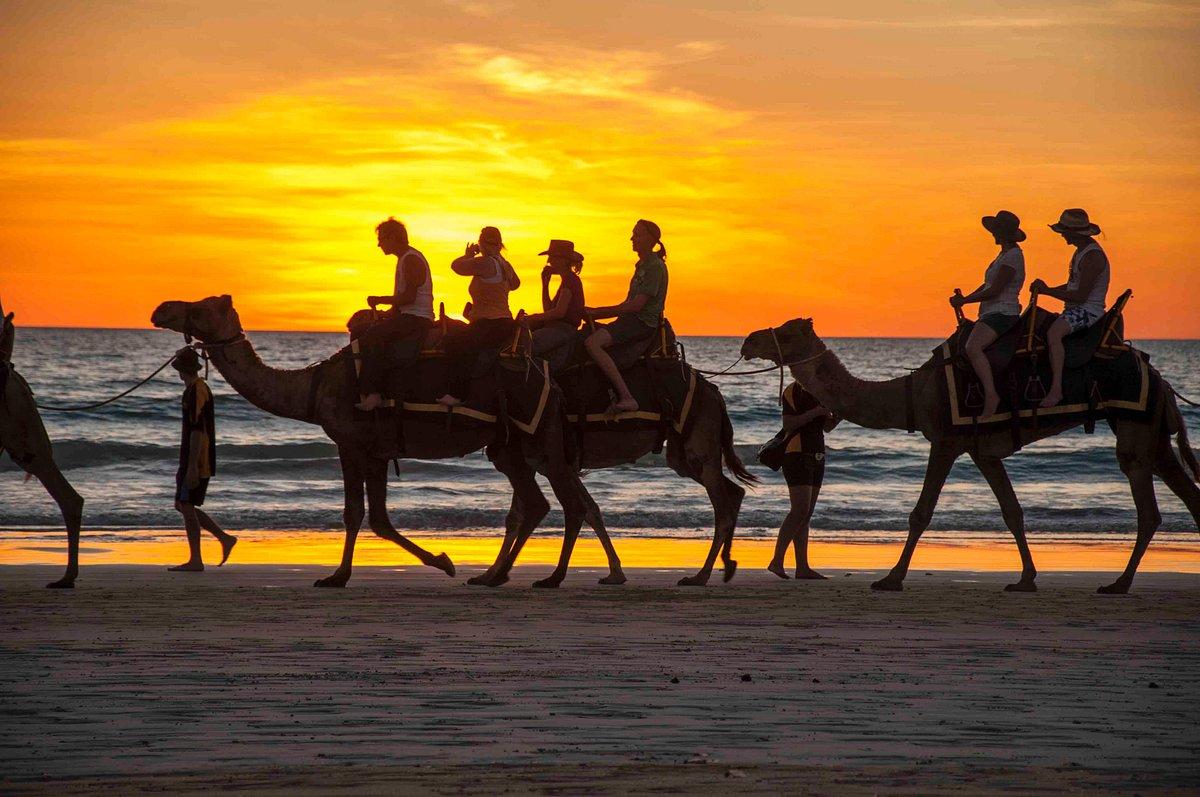 澳洲布魯姆的凱布爾海灘(Cable Beach)