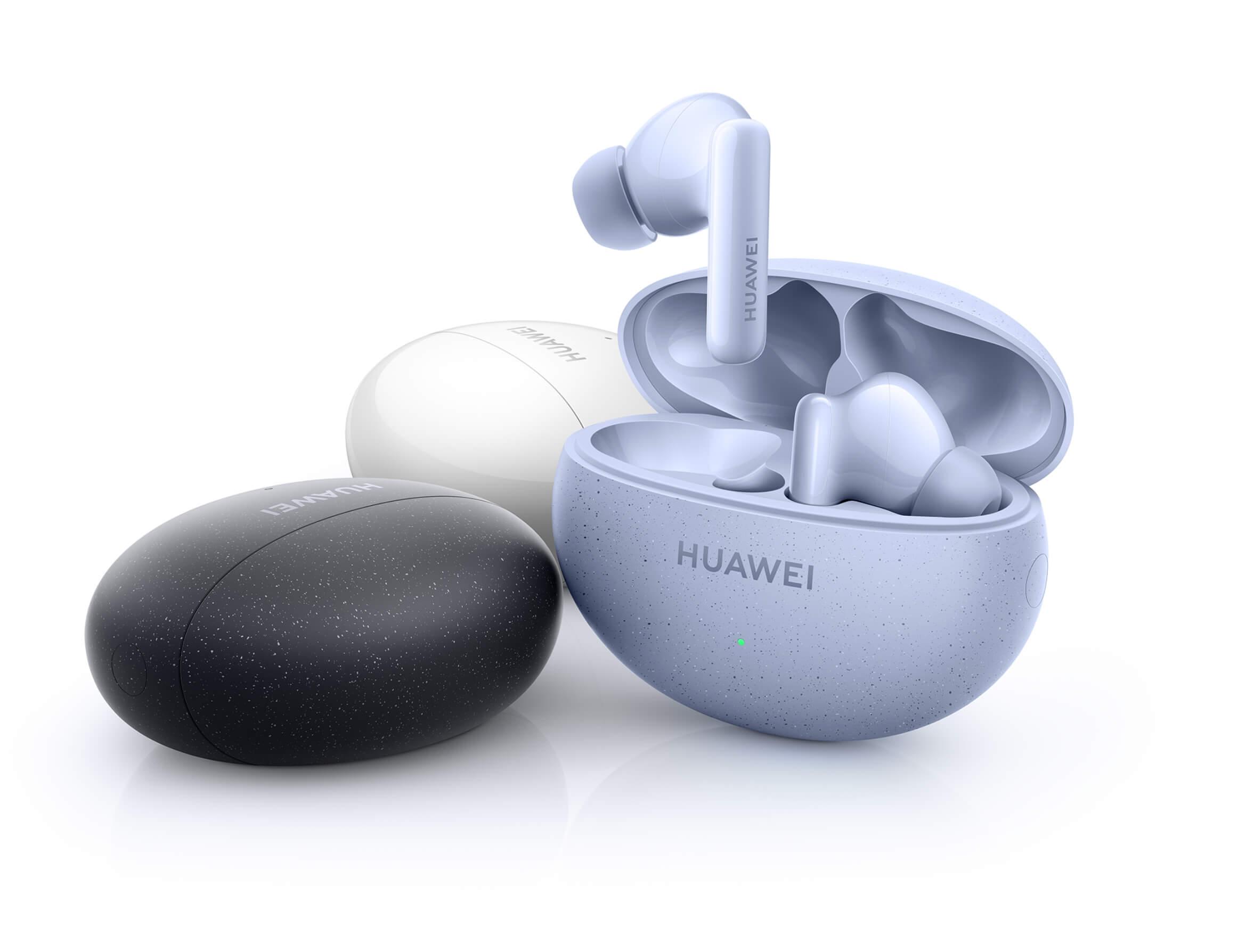 HUAWEI FreeBuds 5i備有黑、白、藍3色選擇。