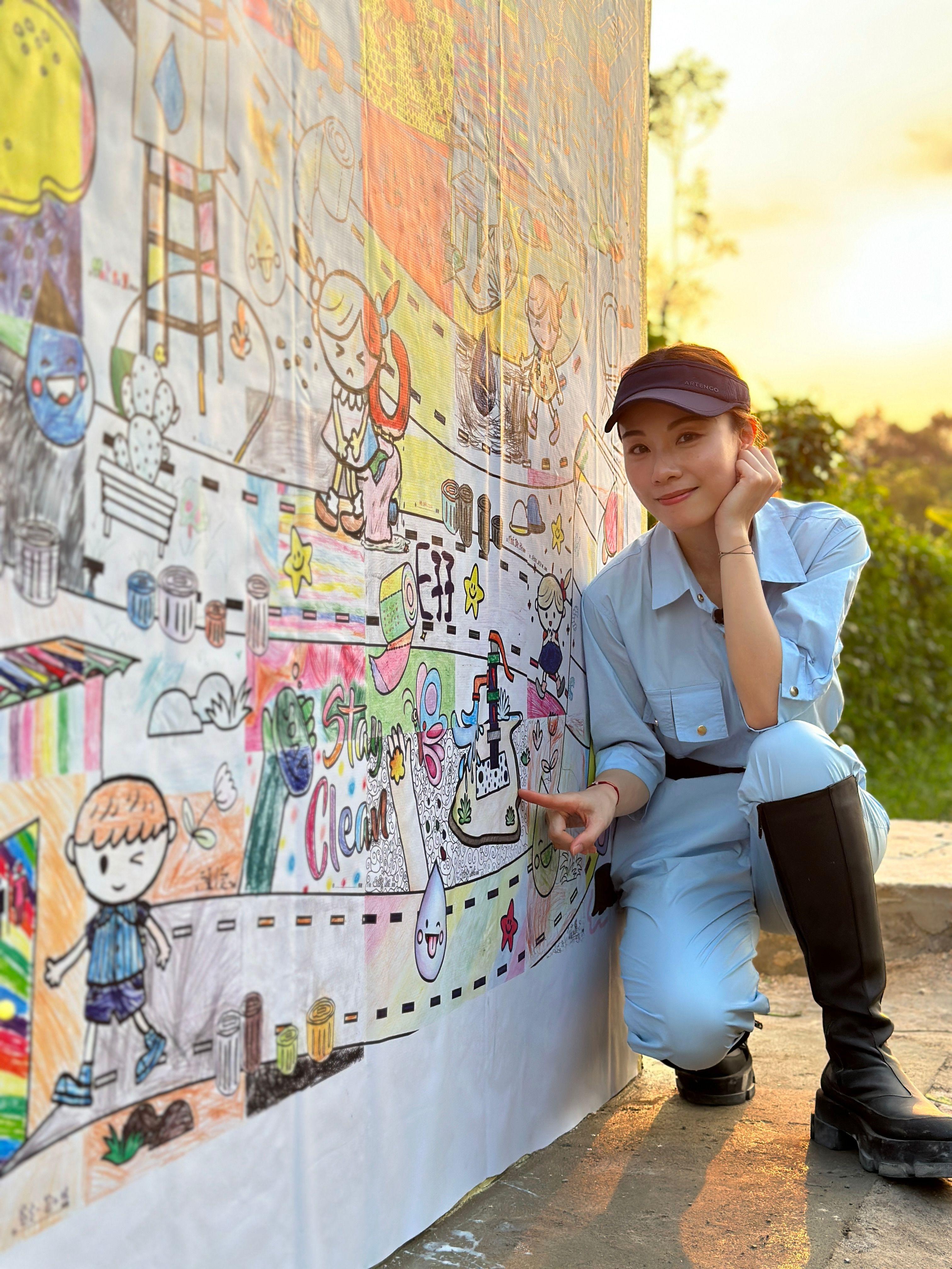 鄧麗欣主動提出到柬埔寨進行慈善探訪,希望親自到訪關注當地居民的生活。