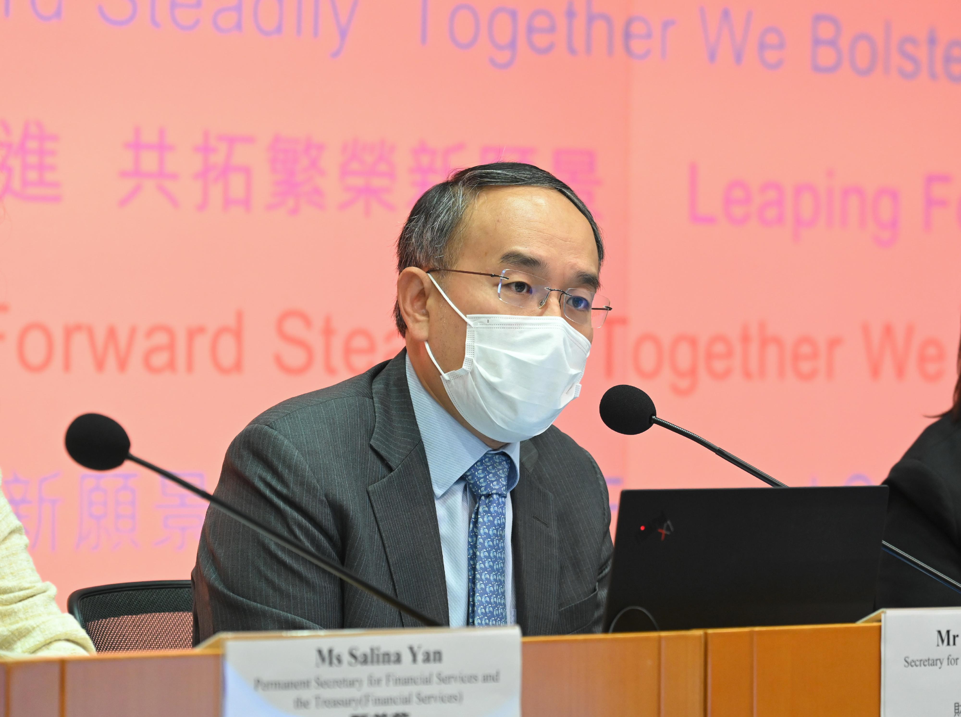 財經事務及庫務局局長許正宇。 (財庫局)