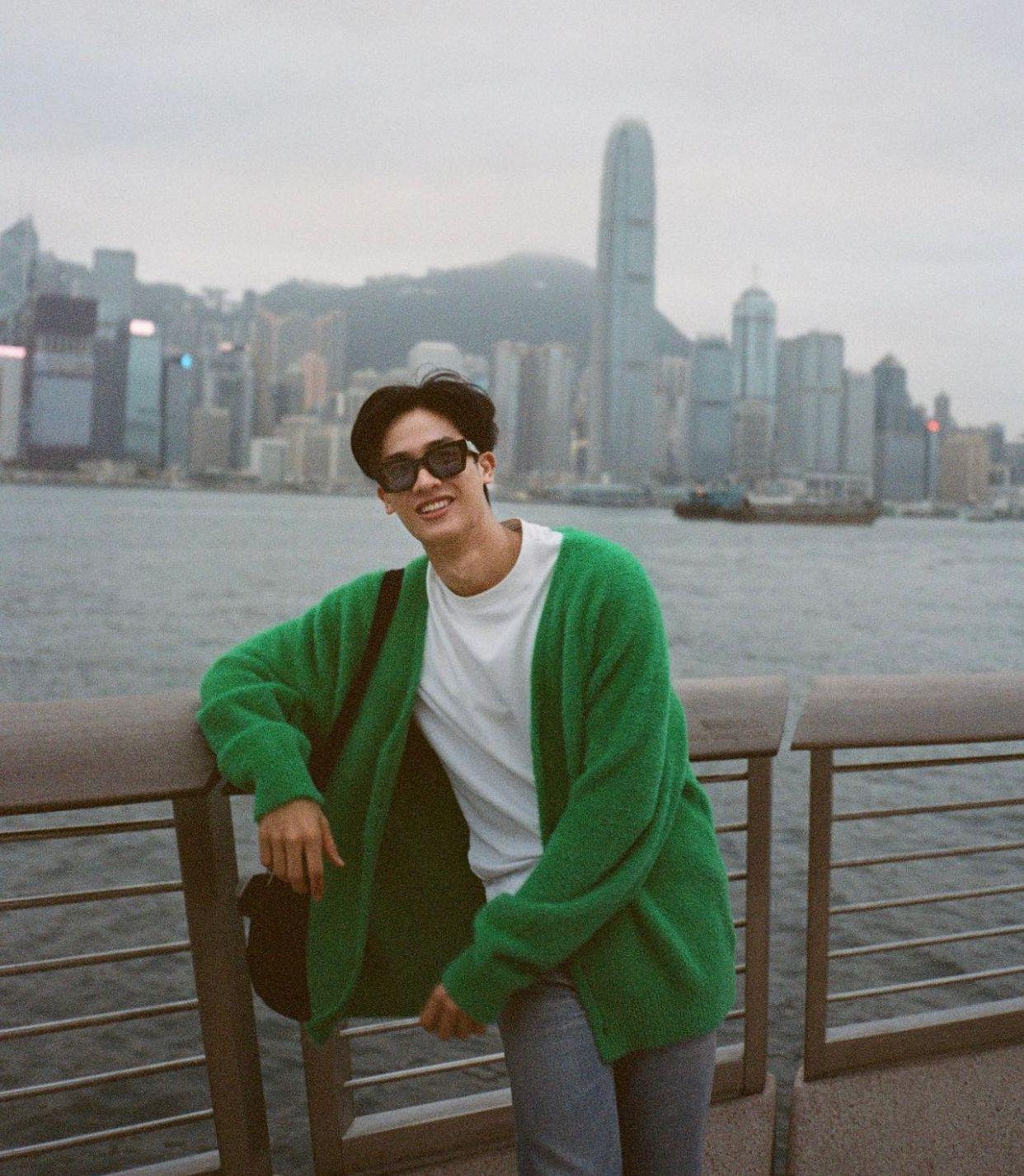 Tay在IG分享香港行靚相。