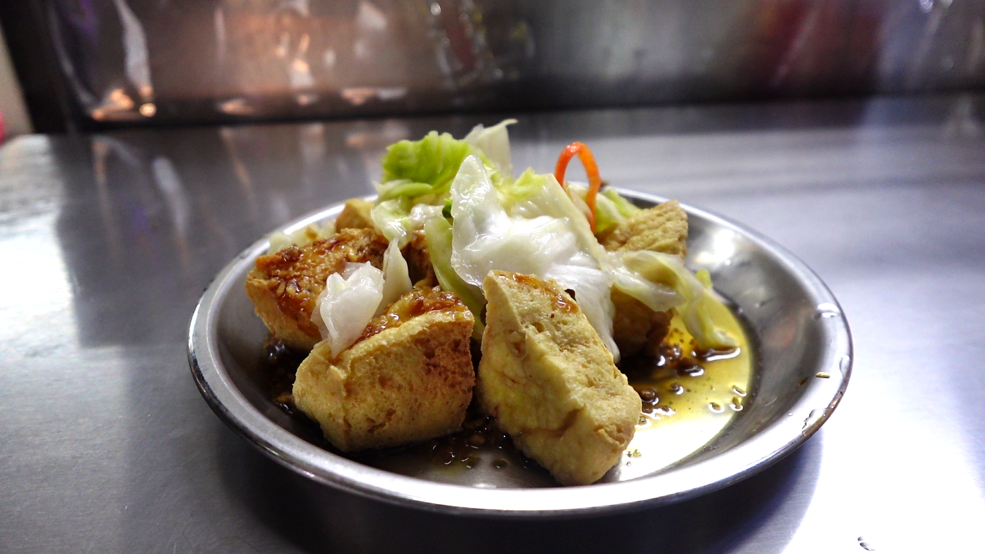 炸臭豆腐每份50元新台幣(約$13港幣)