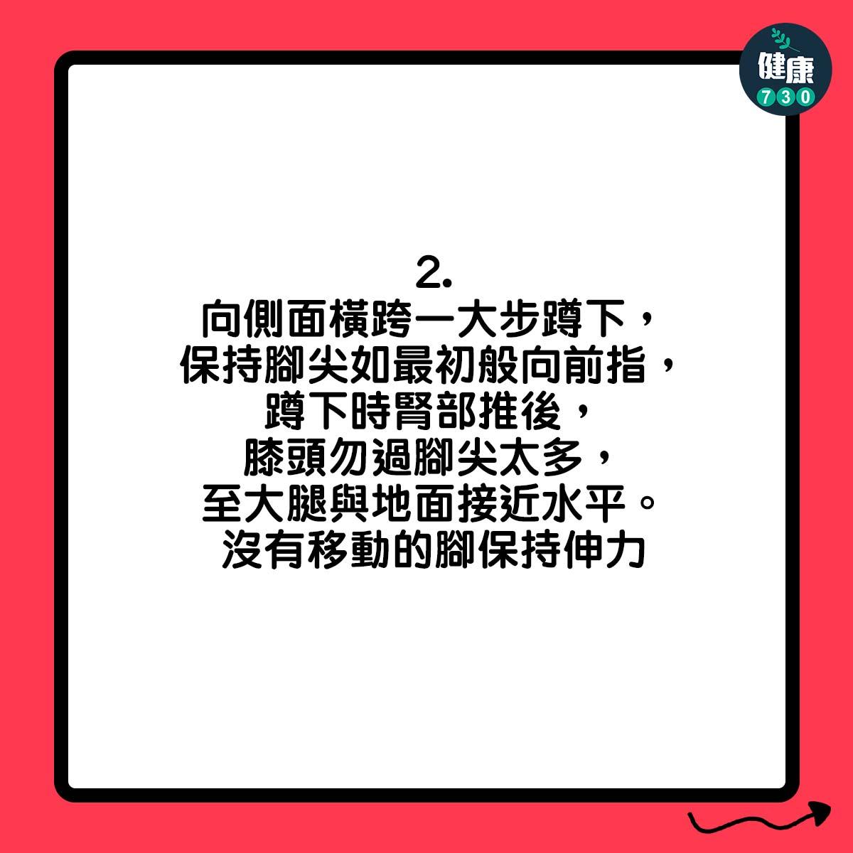 大腿訓練|側向弓箭步(am730製圖)