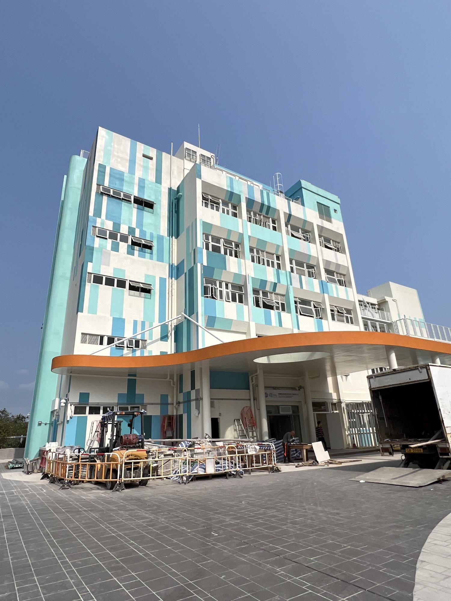 西貢蠔涌福利設施大樓。