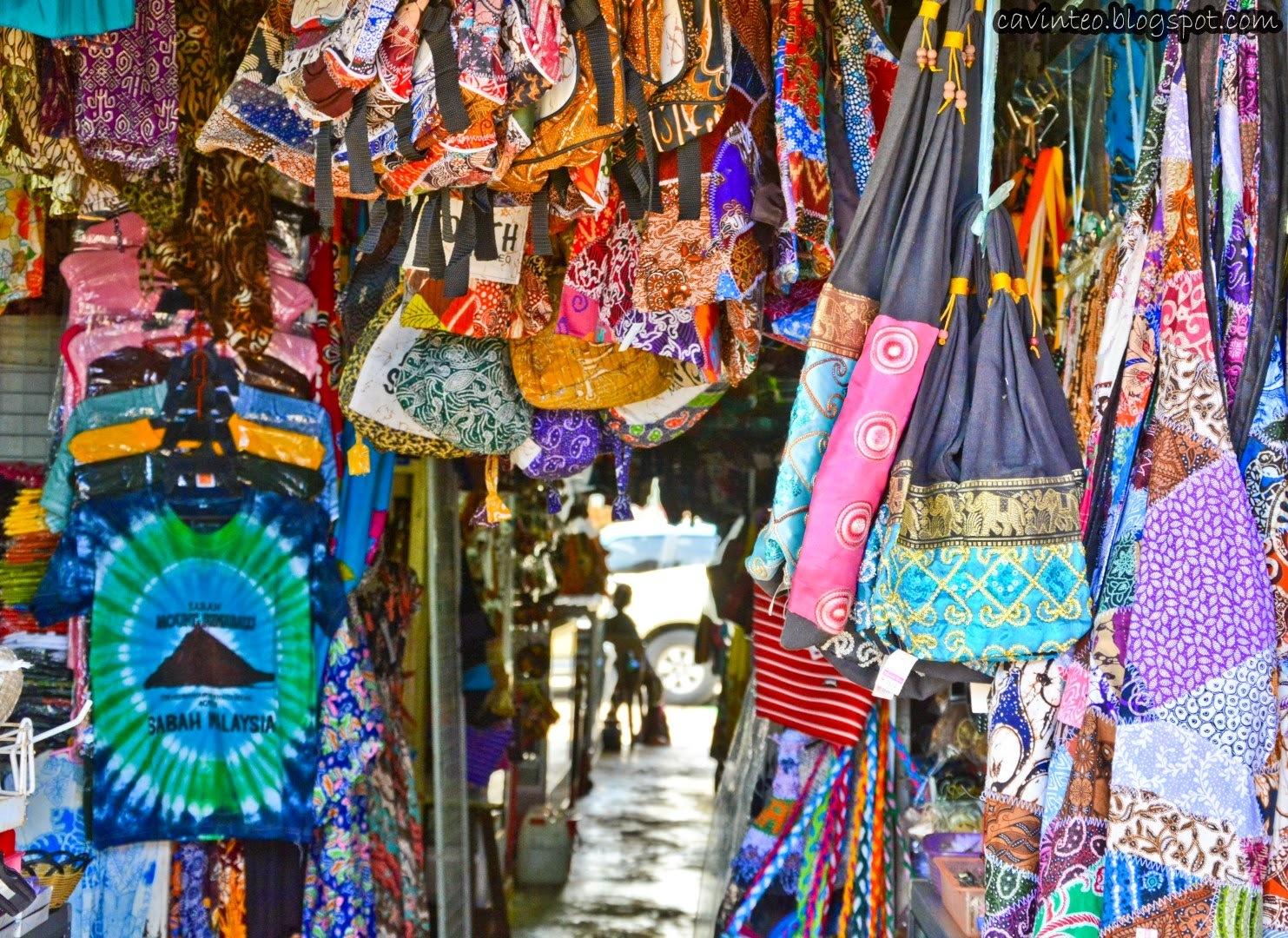 在菲律賓市場吃點東西