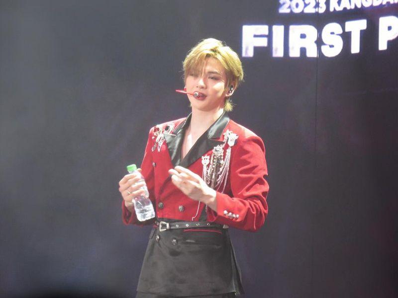 姜丹尼爾相隔5年再襲港會本地粉絲 。 (IG:wing.522)