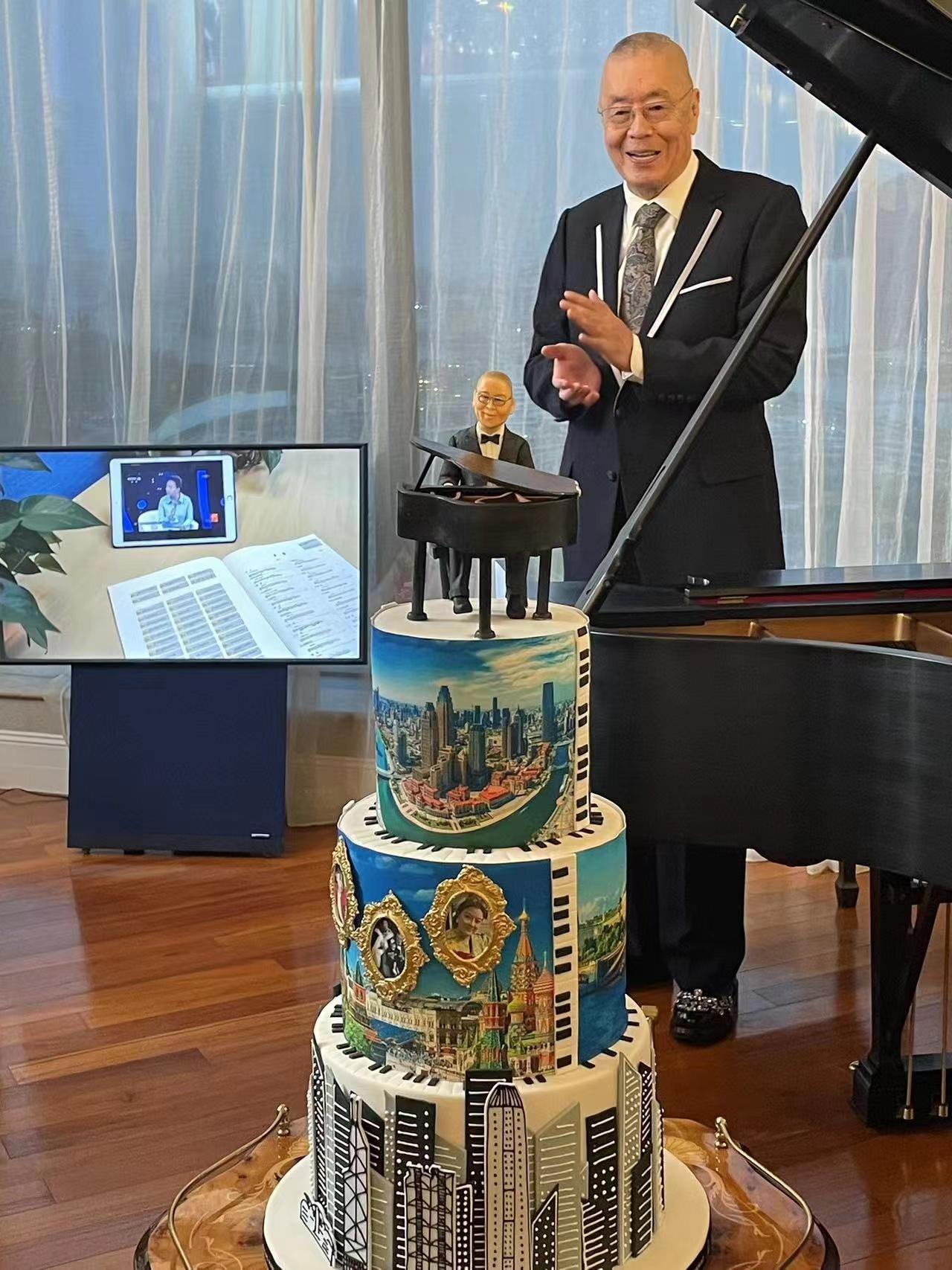 劉詩昆昨天迎來84歲生日。