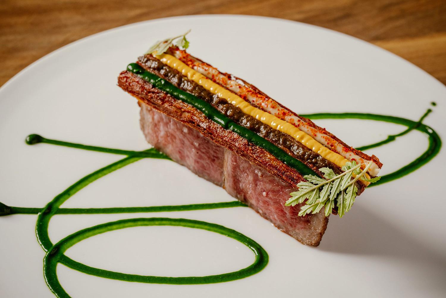 炙燒頂級和牛配Agria馬鈴薯